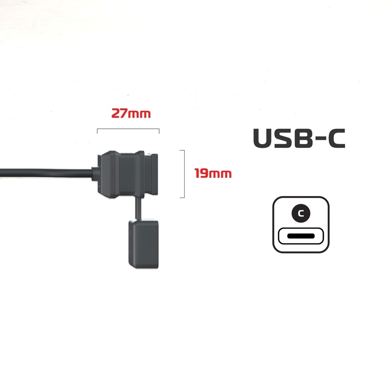 Πρίζα φόρτισης Oxford USB-C 5V/3A