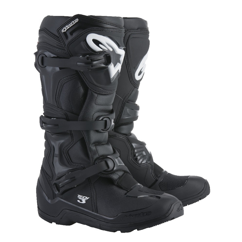 Μπότες motocross Alpinestars TECH 3 Enduro μαύρες