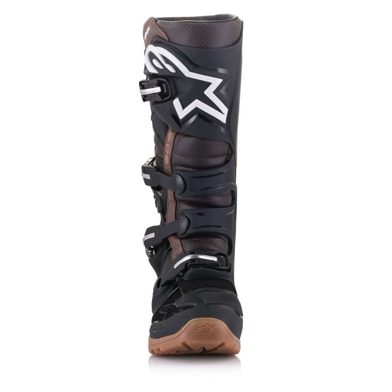 Μπότες Μοτοσικλέτας Alpinestars Tech 7 Enduro Μαύρες-Σκούρες Καφέ