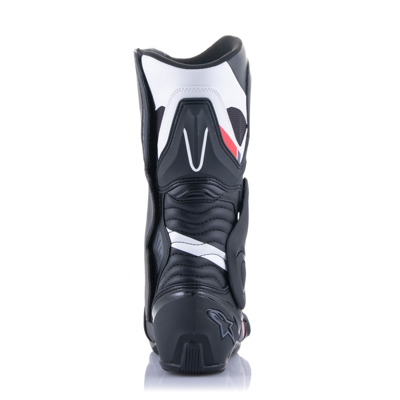 Μπότες μοτοσικλέτας Alpinestars S-MX 6 μαύρο-λευκό-γκρι-κόκκινο