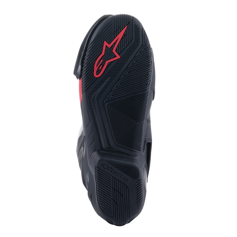 Μπότες μοτοσικλέτας Alpinestars S-MX 6 μαύρο-λευκό-γκρι-κόκκινο