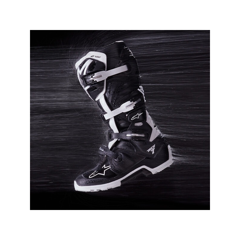 Μπότες Μοτοσικλέτας Alpinestars Tech 7 Enduro Drystar Μαύρο-Λευκό