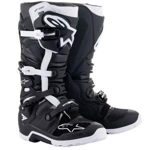 Μπότες Μοτοσικλέτας Alpinestars Tech 7 Enduro Drystar Μαύρο-Λευκό