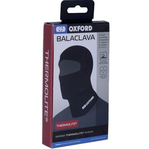 Κουκούλα μοτοσικλέτας Oxford Balaclava Thermolite® μαύρη