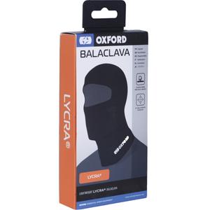 Κουκούλα μοτοσικλέτας Oxford Balaclava Lycra® μαύρο