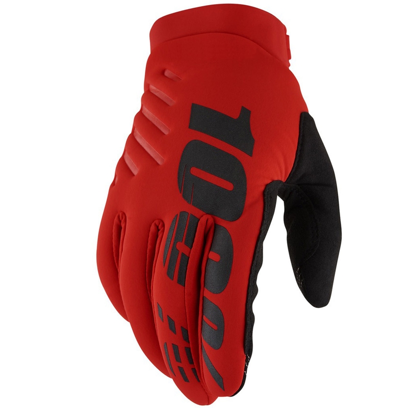 Γάντια Motocross 100% - USA BRISKER κόκκινο II