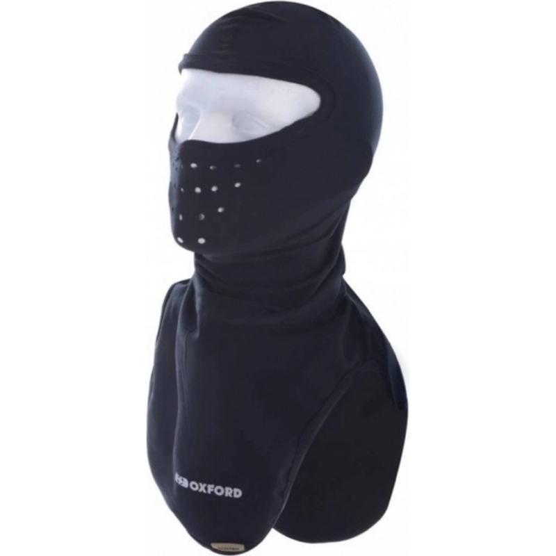 Κουκούλα μοτοσικλέτας Oxford Balaclava Deluxe Micro Fleece μαύρο