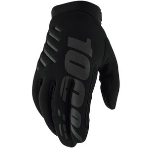Γυναικεία γάντια motocross 100% - USA BRISKER μαύρα