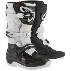 Παιδικές μπότες μοτοσικλέτας Alpinestars Tech 7 S, μαύρες-λευκές