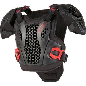 Προστατευτικό στήθους Alpinestars Bionic Action Youth μαύρο-κόκκινο