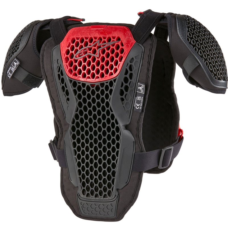 Προστατευτικό στήθους Alpinestars Bionic Action Youth μαύρο-κόκκινο