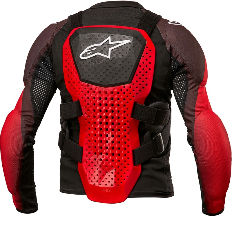 Προστατευτικό σώματος Alpinestars Bionic Tech Youth μαύρο-άσπρο-κόκκινο
