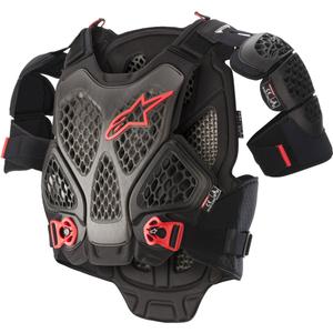 Προστατευτικό σώματος Alpinestars A-6 μαύρο-ανθρακί-κόκκινο
