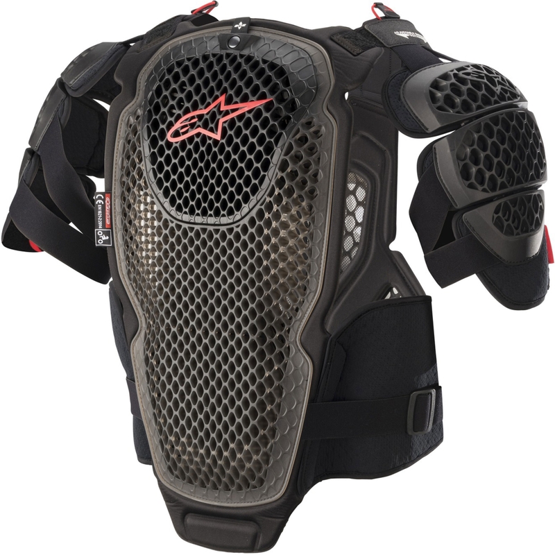 Προστατευτικό σώματος Alpinestars A-6 μαύρο-ανθρακί-κόκκινο