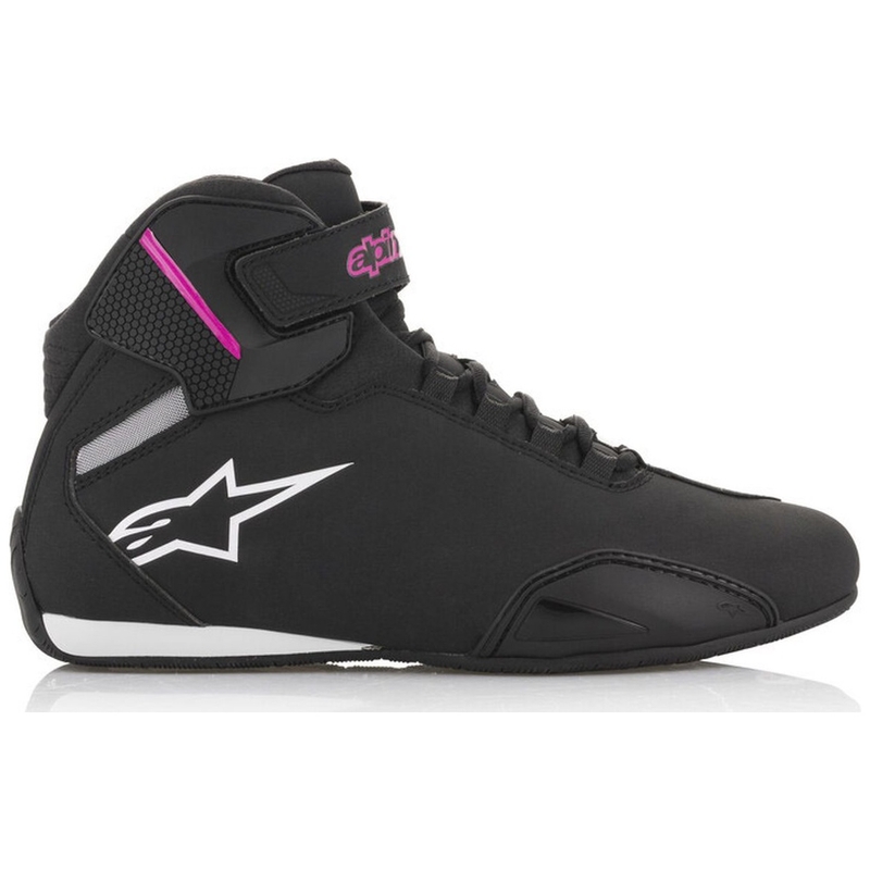 Γυναικείες μπότες μοτοσικλέτας Alpinestars Stella Sektor μαύρο-μωβ