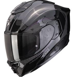 Ενσωματωμένο κράνος μοτοσικλέτας Scorpion EXO-1500 Carbon Air Mundi μαύρο-χαμαιλέοντας