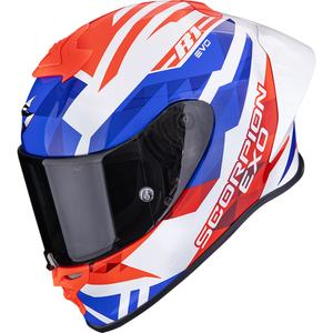 Κράνος μοτοσικλέτας Scorpion EXO-R1 EVO II Air Valere full-face λευκό-κόκκινο-μπλε