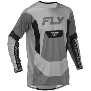 Φανέλα μοτοκρός FLY Racing Lite γκρι-μαύρη