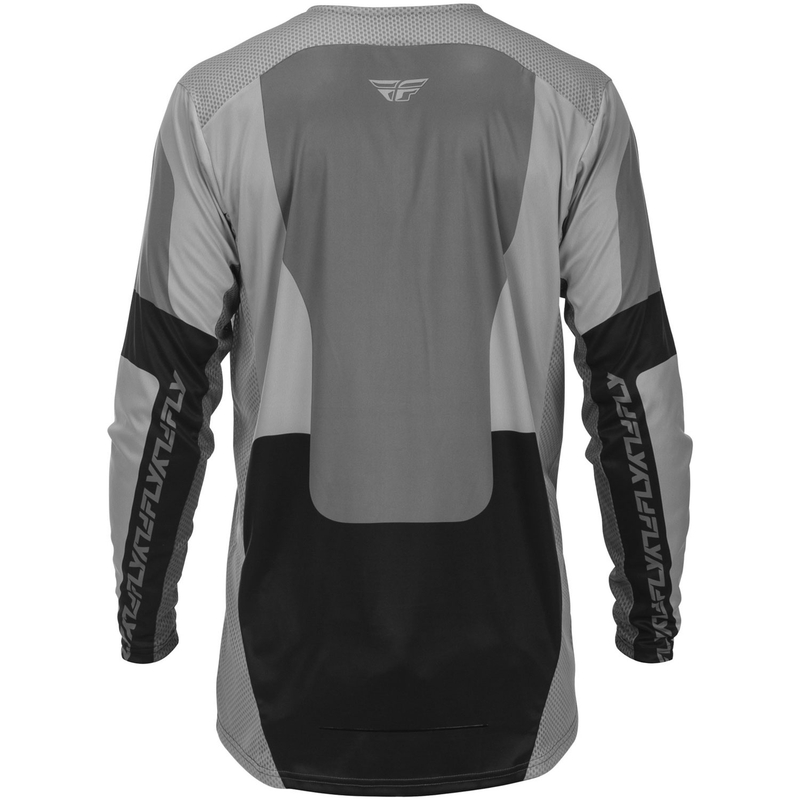Φανέλα μοτοκρός FLY Racing Lite γκρι-μαύρη