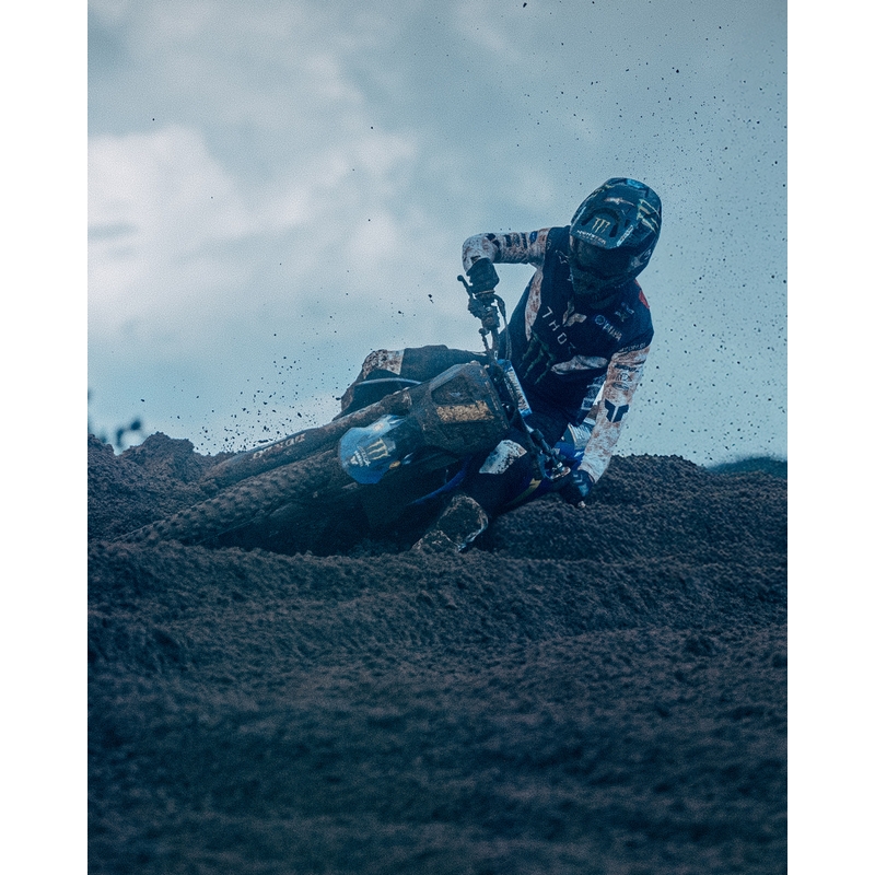 Γυαλιά motocross Alpinestars Supertech Vision DNGR38 XXV μαύρο-ασημί με καθρέφτη ασημί πλεξιγκλάς