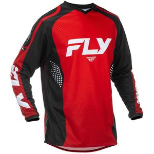 Φανέλα motocross F-16 FLY Racing κόκκινο-μαύρο-λευκό