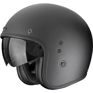 Κράνος μοτοσικλέτας Scorpion Belfast EVO Solid Open Face, ματ μαύρο μαργαριταρένιο