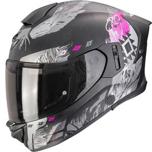 Κράνος μοτοσικλέτας Scorpion EXO-530 Air Hadji full face ματ μαύρο-ροζ