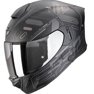 Κράνος μοτοσικλέτας Scorpion EXO-530 Air Fond full-face μαύρο-ασημί