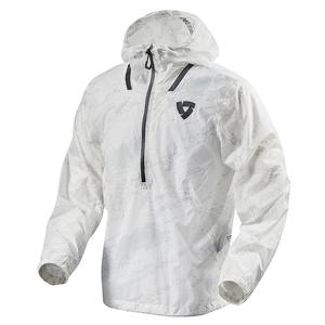 Revit Rain Smock Barrier Μπουφάν βροχής μοτοσικλέτας Λευκό