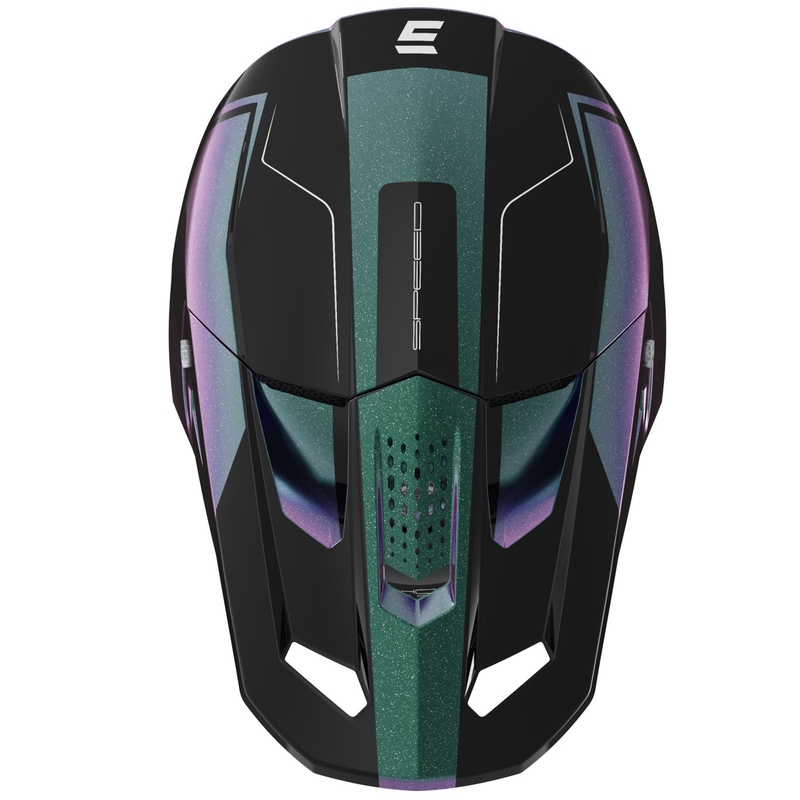 Κράνος μοτοκρός Shot Speed Fury λαμπερό cameleon