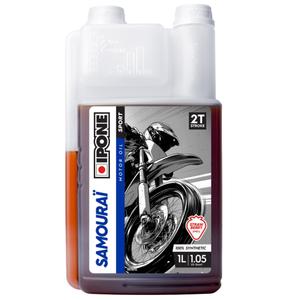 Συνθετικό λάδι κινητήρα Ipone Samourai Racing 2T 1 λίτρο φράουλα
