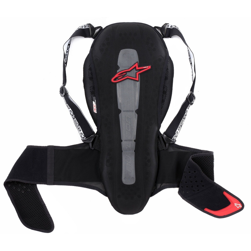 Alpinestars Nucleon KR-2 προστατευτικό σπονδυλικής στήλης μαύρο-κόκκινο