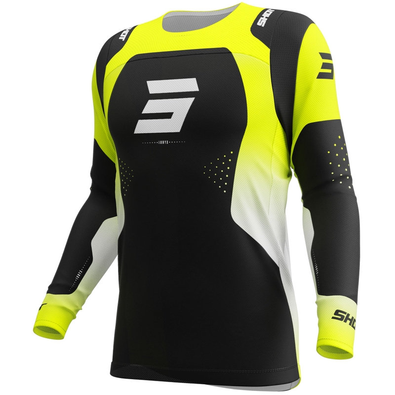 Φανέλα μοτοκρός Shot Contact Ionyx fluor yellow