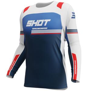 Μπλούζα μοτοκρός Shot Contact Linear Patriot
