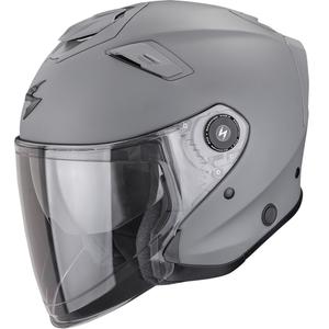 Κράνος μοτοσικλέτας Scorpion EXO-GT Jet Solid Open Face, ματ γκρι τσιμέντου