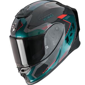 Κράνος μοτοσικλέτας Scorpion EXO-R1 EVO II Carbon Air Propel Full Face Μαύρο-Πράσινο