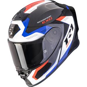 Κράνος μοτοσικλέτας Scorpion EXO-R1 EVO II Carbon Air Propel full-face μαύρο-άσπρο-κόκκινο