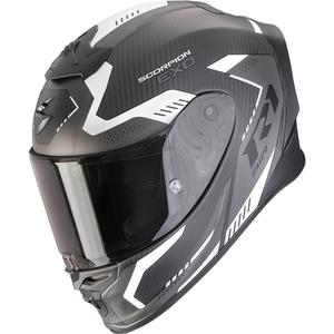 Κράνος μοτοσικλέτας Scorpion EXO-R1 EVO II Carbon Air Propel Full Face, ματ μαύρο-ασημί