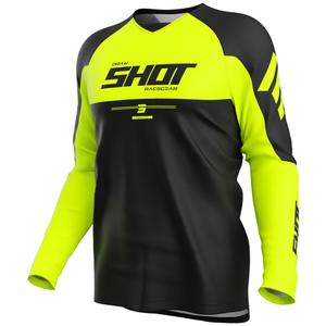 Φανέλα μοτοκρός Shot Draw Private fluor κίτρινο