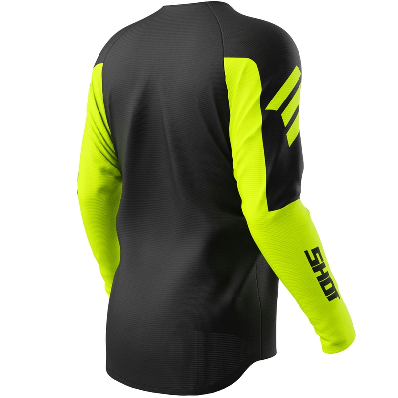 Φανέλα μοτοκρός Shot Draw Private fluor κίτρινο