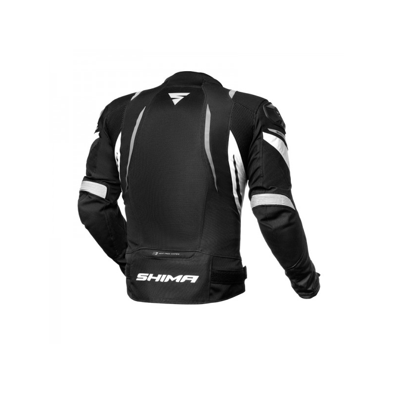 Shima Mesh Pro Ασπρόμαυρο μπουφάν μοτοσικλέτας προσφορά