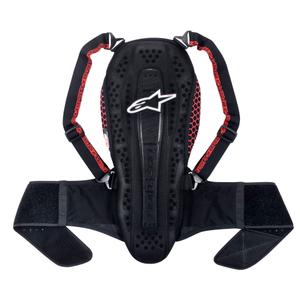 Alpinestars Nucleon KR-2 μαύρο και κόκκινο προστατευτικό σπονδυλικής στήλης