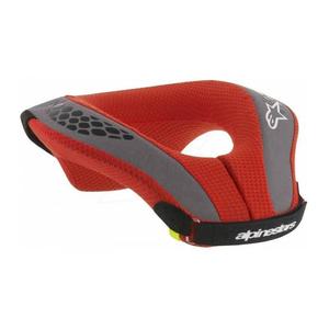 Alpinestars Sequence Youth Μαύρο-Κόκκινο-Γκρι-Κίτρινο-Φουό-Κίτρινο Παιδικό Neckwarmer