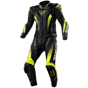 Shima Apex Black-Fluo Yellow Φόρμα μοτοσικλέτας