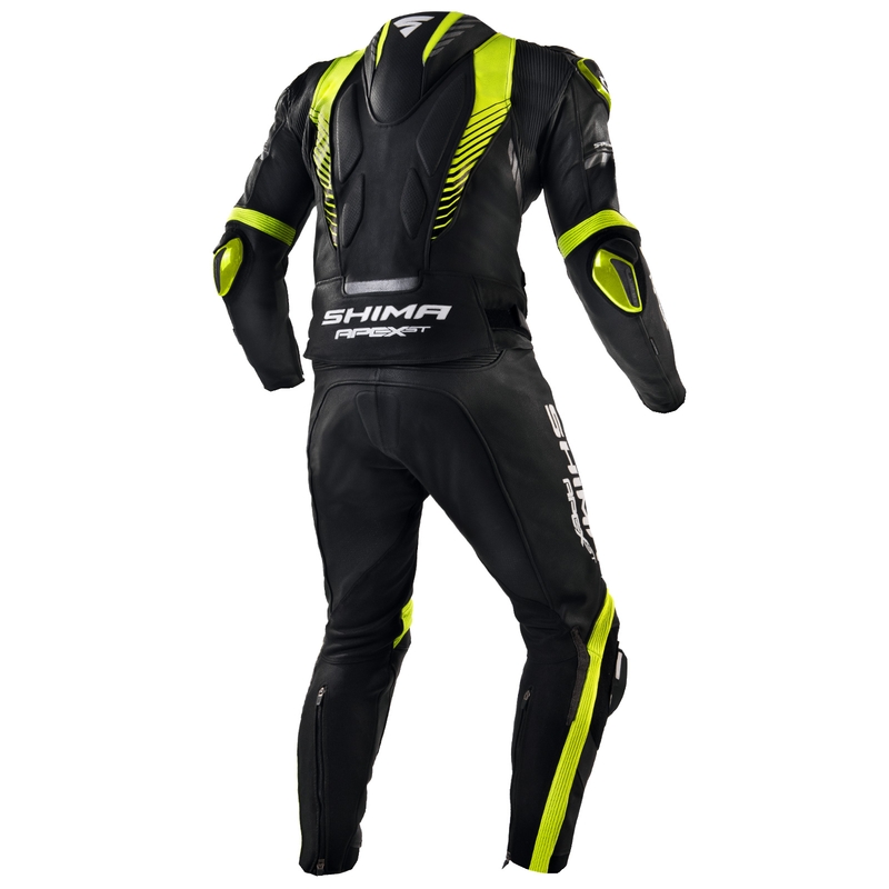 Shima Apex Black-Fluo Yellow Φόρμα μοτοσικλέτας