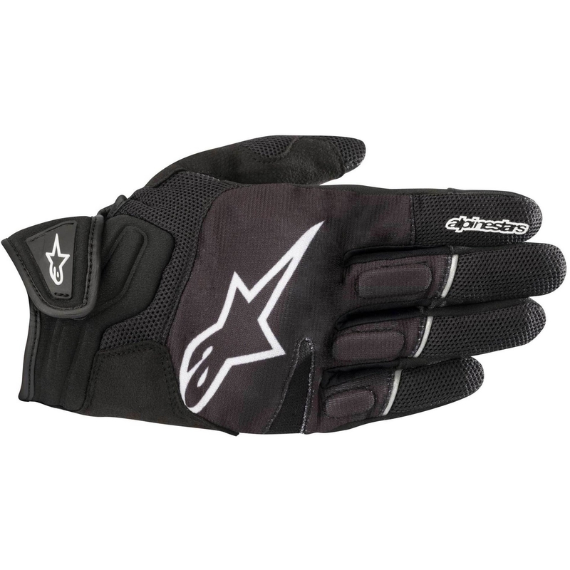 Γάντια μοτοσικλέτας Alpinestars Atom μαύρο και λευκό