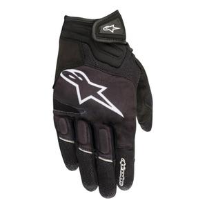 Γάντια μοτοσικλέτας Alpinestars Atom μαύρο και λευκό