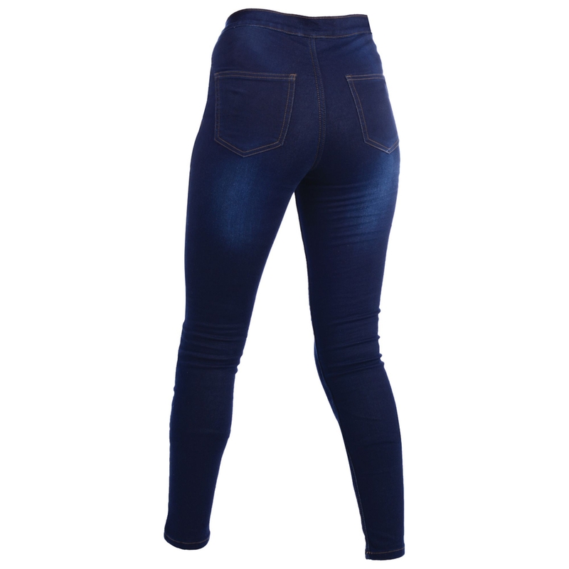 Γυναικείο Oxford Jeggings μπλε προσφορά