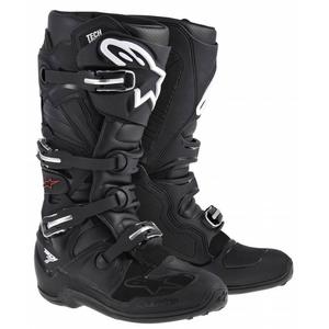 Alpinestars Tech 7 μπότες μοτοσικλέτας μαύρες