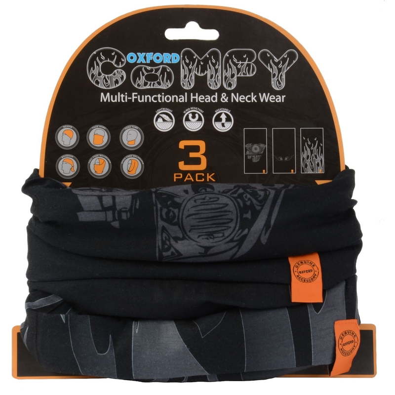 Oxford Comfy Harley Davidson Graphics Κασκόλ